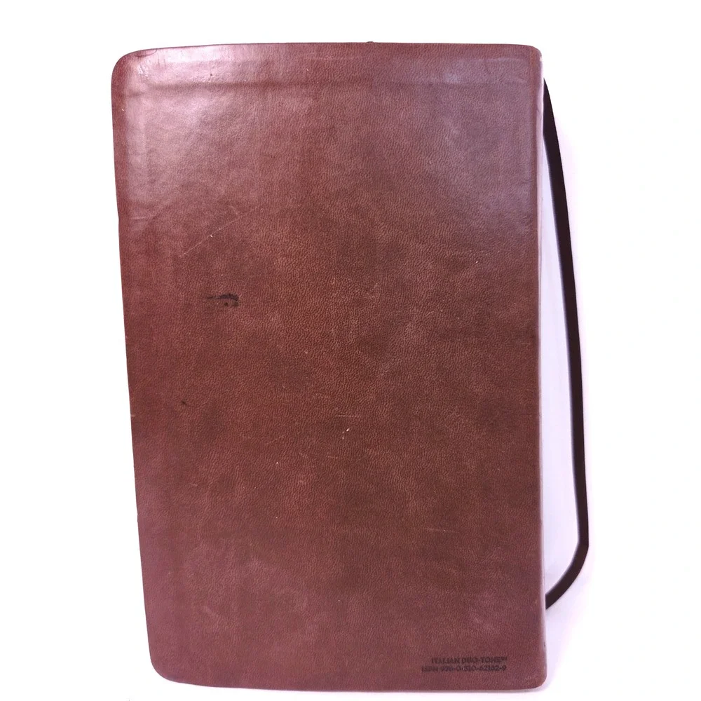 Holy Bible NIV New International Version‎ Zondervan Brown LeatherSoft 2011